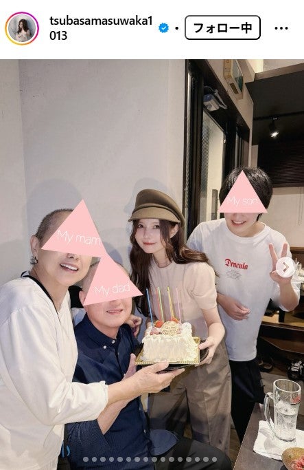 益若つばさInstagramより