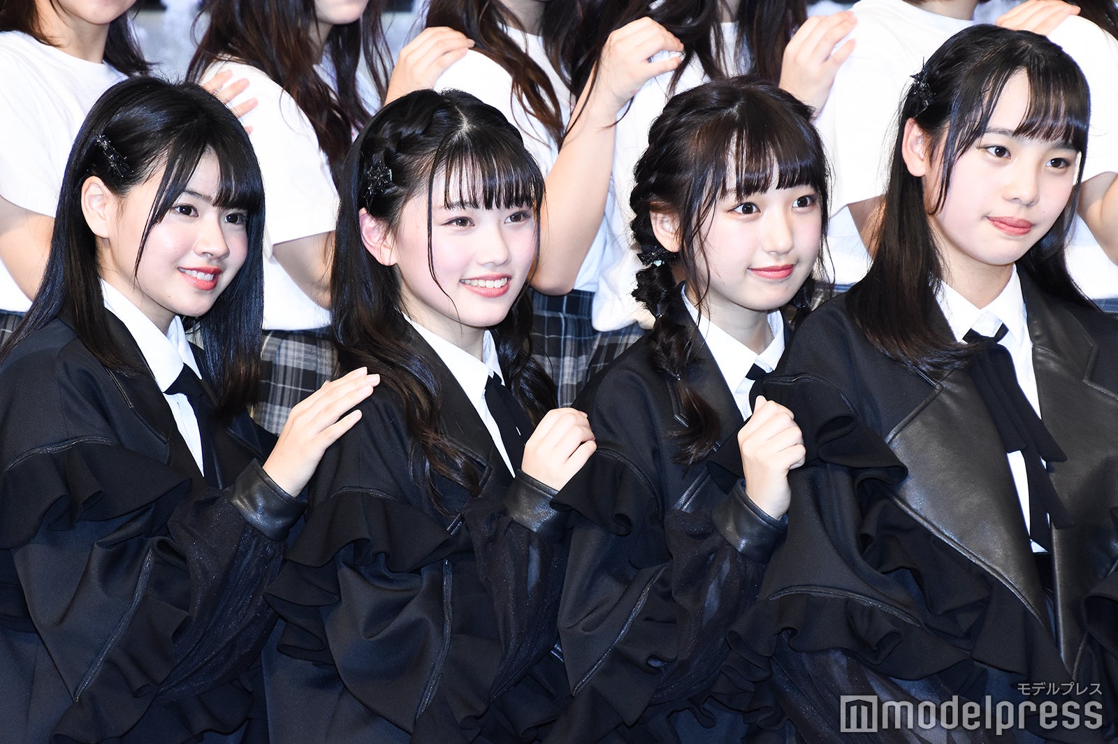 ラストアイドル2期生／下間花梨、大場結女、町田穂花、佐佐木一心 （C）モデルプレス