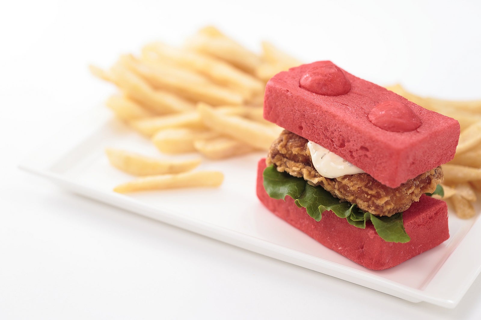 レゴチキンバーガーセット　1,520円／画像提供：LEGOLAND Japan