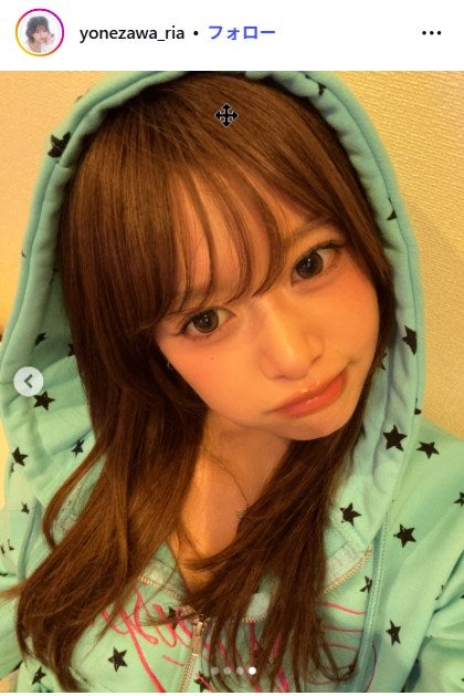 米澤りあInstagramより