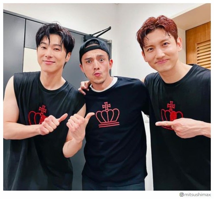 満島真之介、“大尊敬”東方神起と久々の再会ショットに反響 韓国語でコメントも