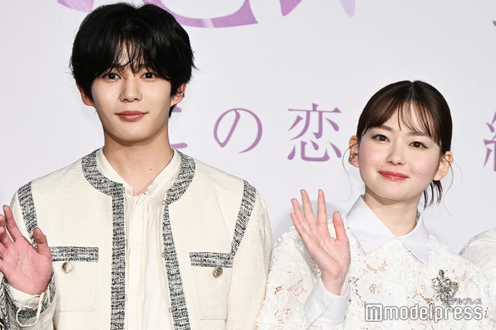 なにわ男子のメンバーと主演映画を一緒に観て嬉しかった長尾謙杜、作品に対して周りから熱量たっぷりの質問が届いた山田杏奈(C)モデルプレス