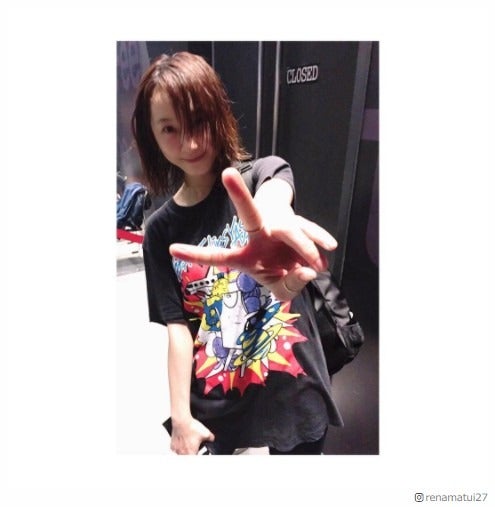 松井玲奈「汗も滴るいい女」ライブ後の濡れ髪ショットに反響