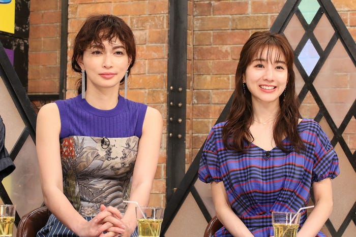 (左から)長谷川京子、田中みな実(C)カンテレ