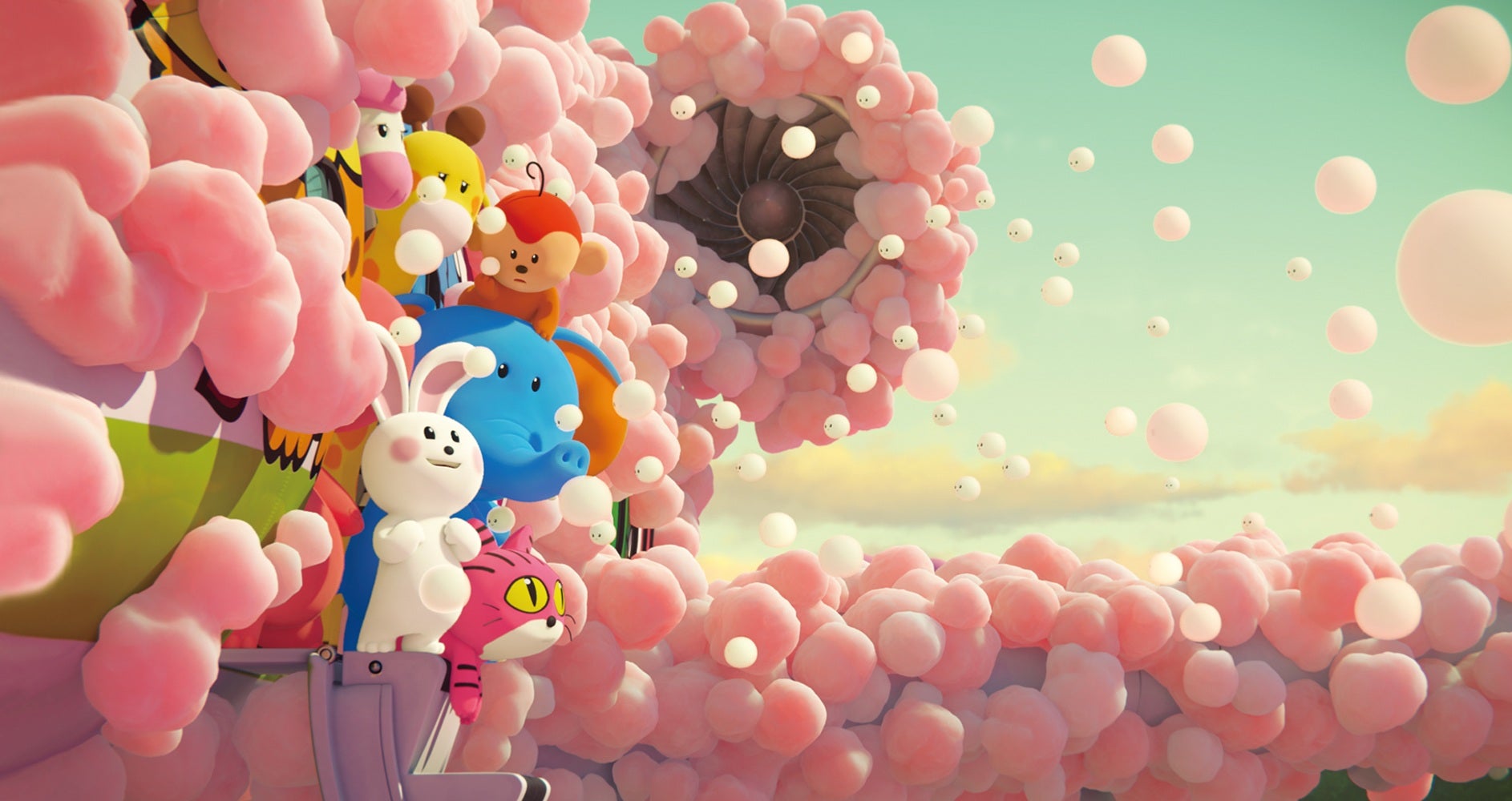 「たべっ子どうぶつ THE MOVIE」場面写真より（C）ギンビス（C）劇場版 「たべっ子どうぶつ」製作委員会