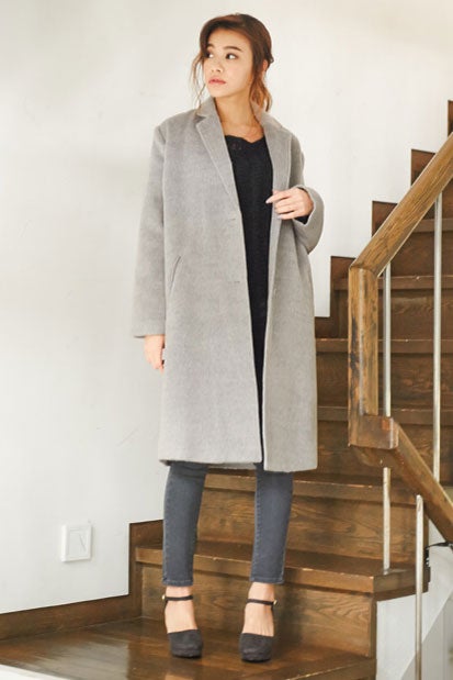 テトロンシャギーチェスターコート「Re:EDIT by GALSTAR」4,998円（税込）／画像提供：Re:EDIT by GALSTAR