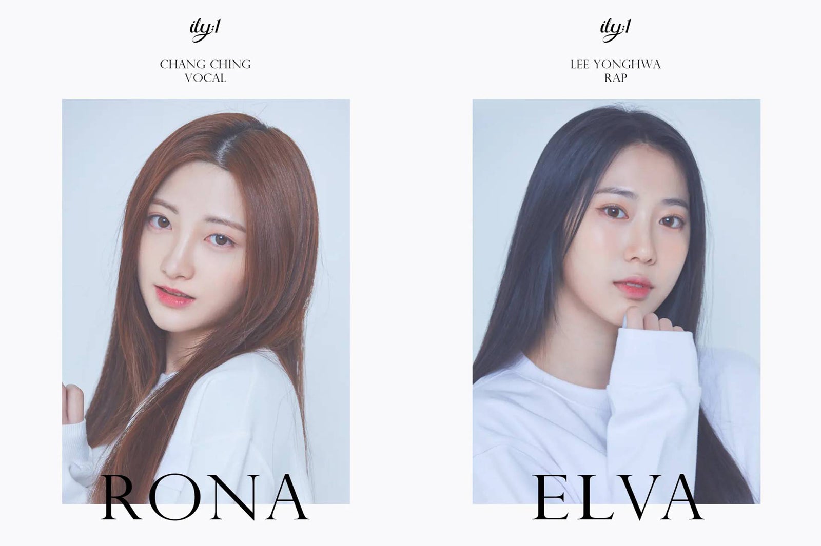 ガルプラ出身・ロナら「ILY:1」プロフィール＆ビジュアル解禁