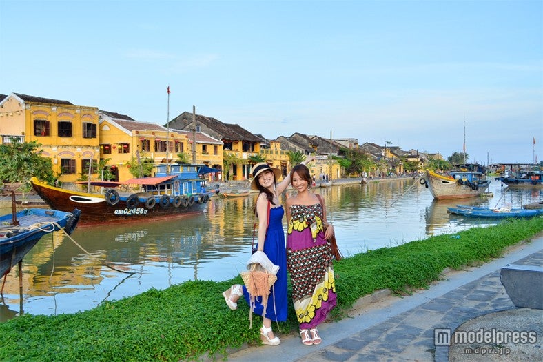 ダナン近郊にある世界遺産「ホイアン旧市街」。街全体が世界遺産であり壮大な景色を堪能できる