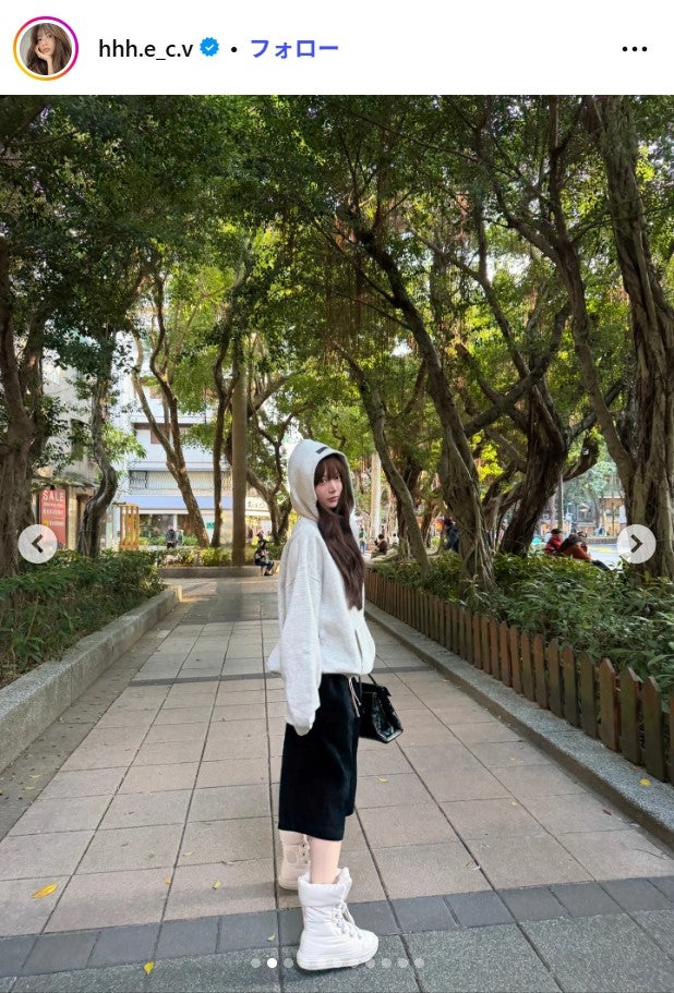 HONG EUNCHAE Instagramより