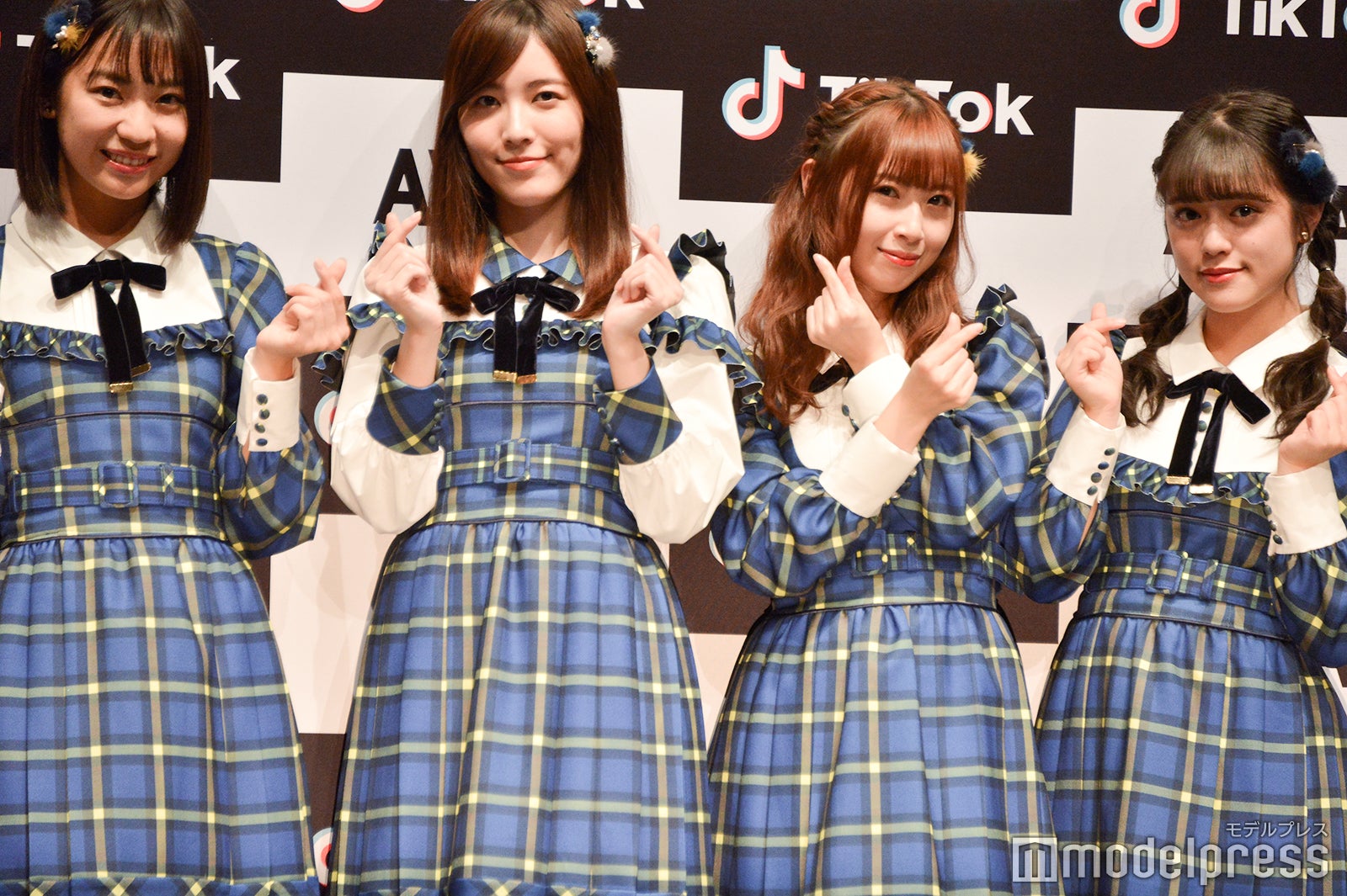 （左から）日高優月、松井珠理奈、高柳明音、竹内彩姫 （C）モデルプレス