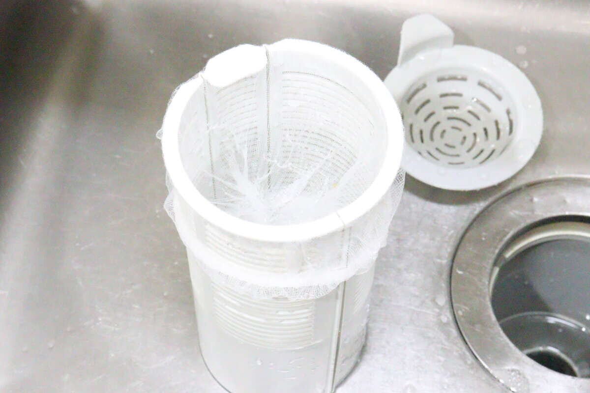 ダイソーの水切りネット