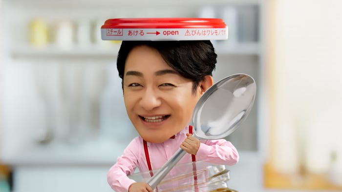 片岡愛之助/新CM「食べるねぎ油で味キマる~!」篇より(提供写真)