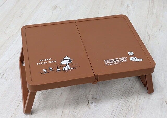 雑誌　付録　人気　おすすめ　オススメ　宝島社　宝島　レビュー　便利　優秀　当たり　最高　2023　スヌーピー　スヌーピー付録　SNOOPY　コーヒーテーブル　モノマスター　monomaster　テーブル