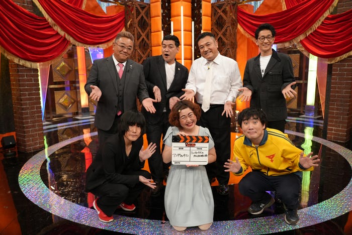 (上段左から)サンドウィッチマン、アンタッチャブル(下段左から)伊藤幸司、吉住、国崎和也(C)テレビ朝日