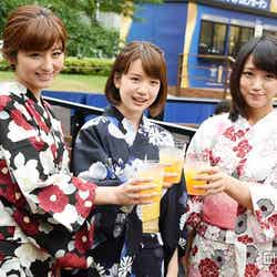 左から：テレビ朝日・宇賀なつみアナ、弘中綾香アナ、竹内由恵アナ