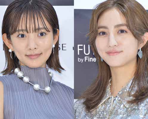 堀田茜&夏菜、こだわりの美容法明かす “近未来”衣装で美脚際立つ