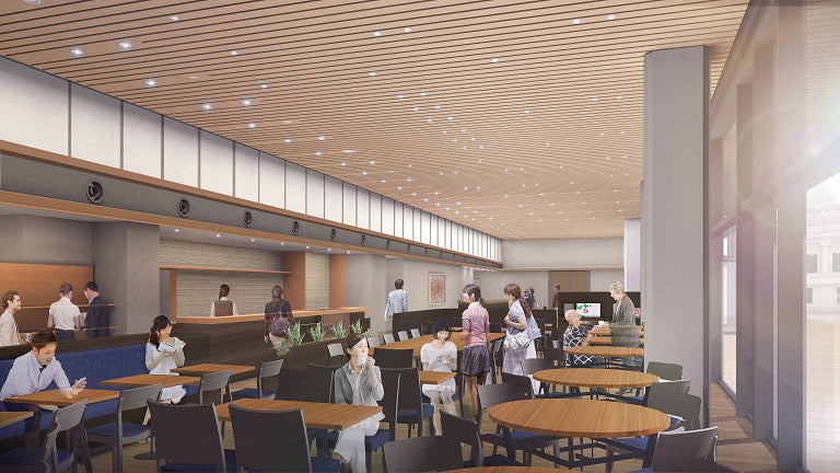 築地本願寺カフェTsumugi／画像提供：株式会社 プロントコーポレーション