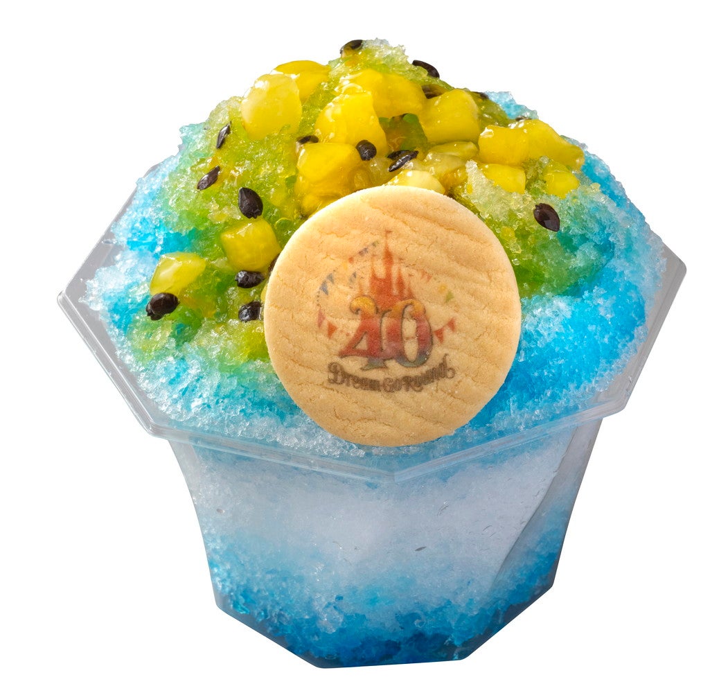 シェイブアイス（トロピカルフルーツ＆オレンジ）700円（C）Disney