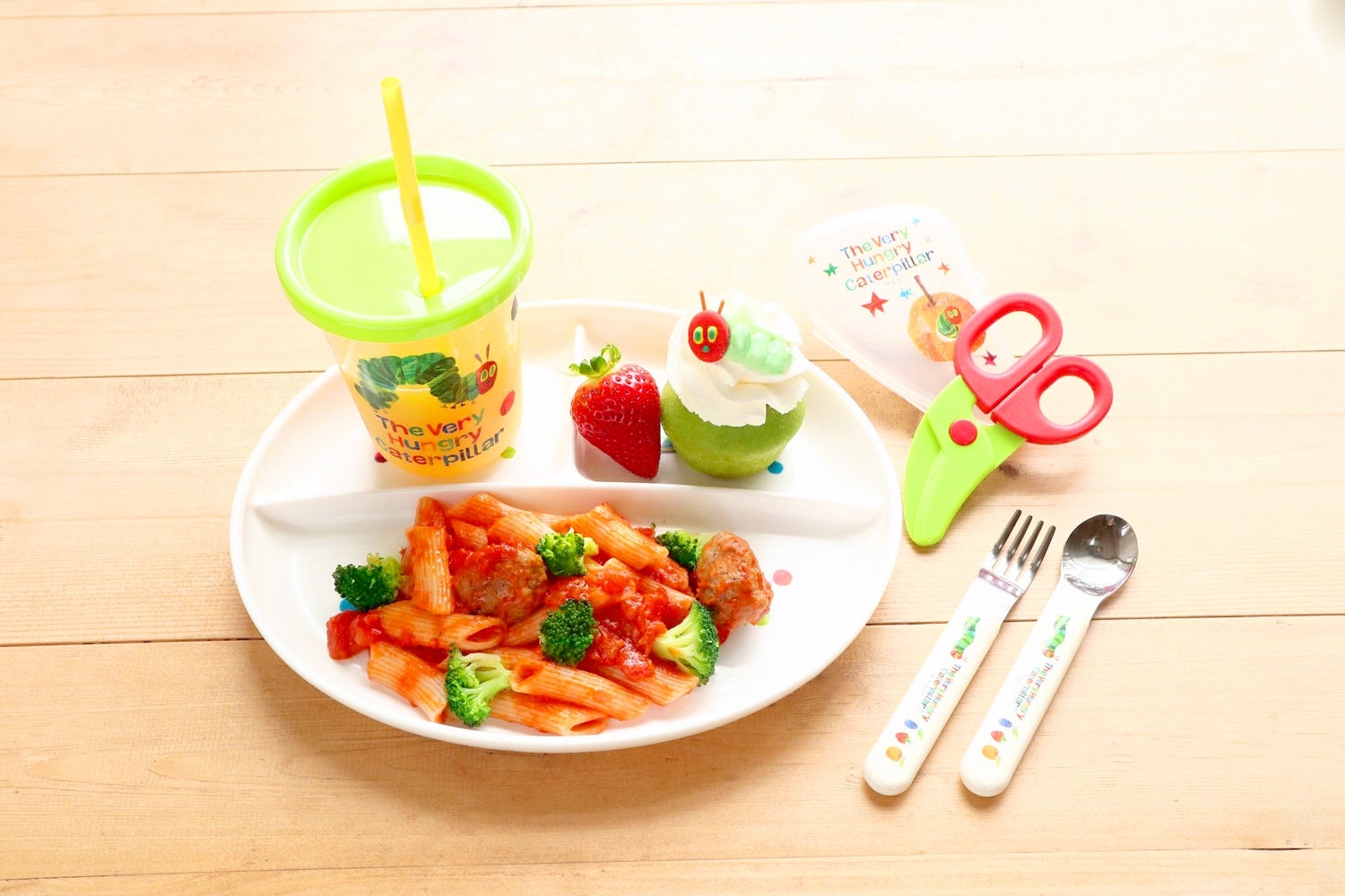 グルテンフリーのキッズプレート／TM &（C）2018 Eric Carle LLC.