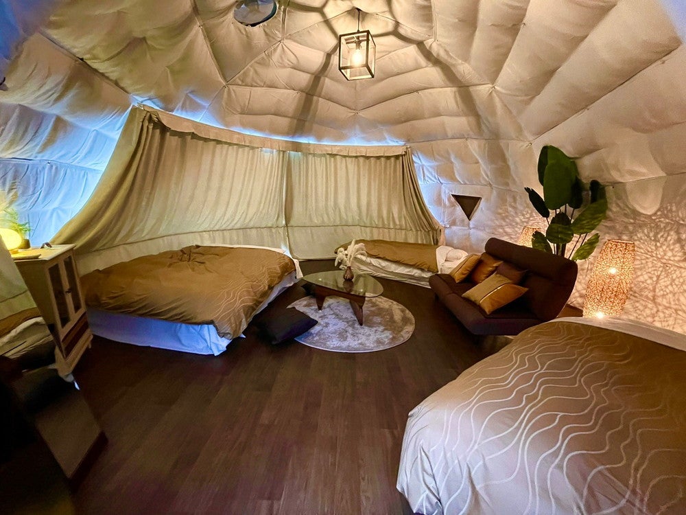 軽井沢グランピング グランクラッセ／画像提供：貫井商事