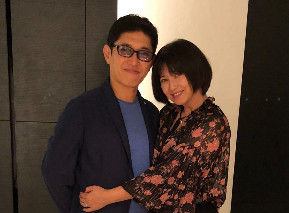 薬丸裕英、石川秀美さん／薬丸裕英オフィシャルブログより