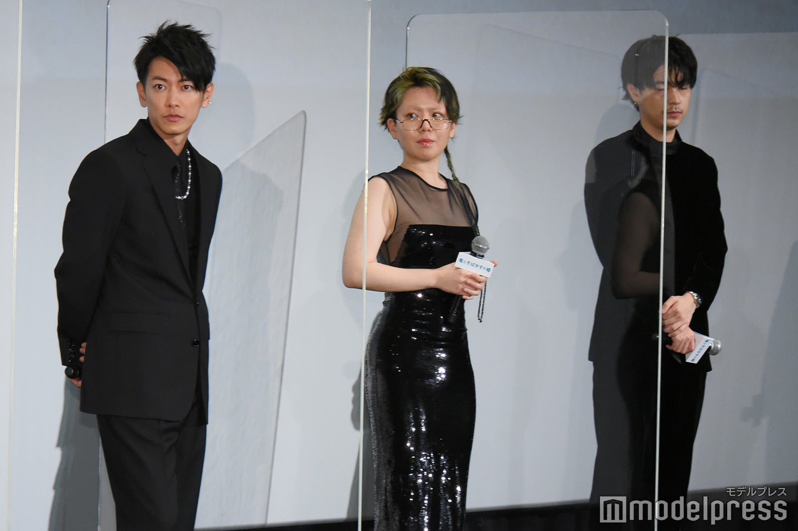 （左から）佐藤健、中村佳穂、成田凌（C）モデルプレス