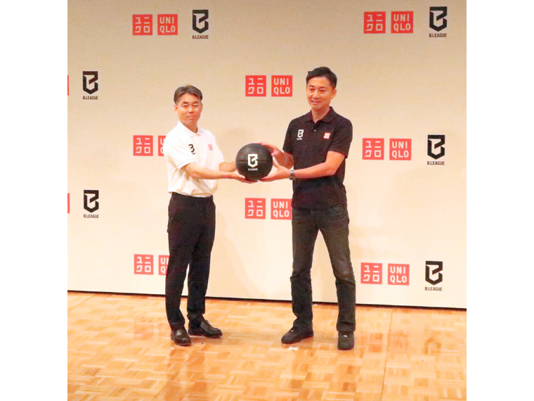 ユニクロ Bリーグとパートナーシップ契約