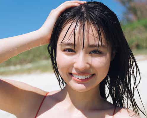 豊島心桜、ビキニ姿で美バスト披露「週プレ」表紙初登場