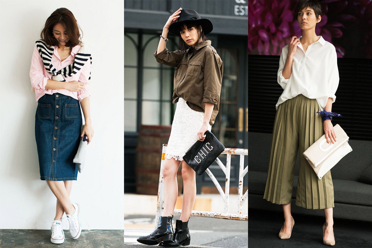 定番「シャツ」を今年流にアップデートする着こなしテク