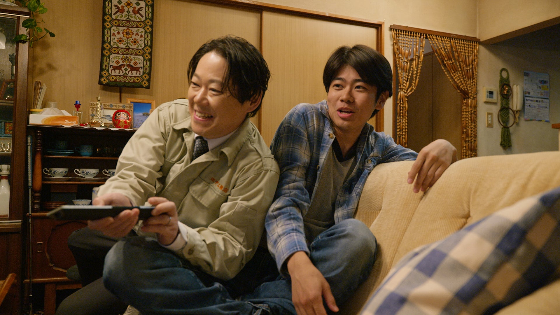 阿部サダヲ、黒崎煌代『関西電力』新TVCM『心配性の父』篇（提供写真）（提供写真）