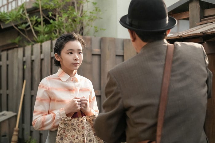 趣里、近藤芳正「ブギウギ」第93話(C)NHK