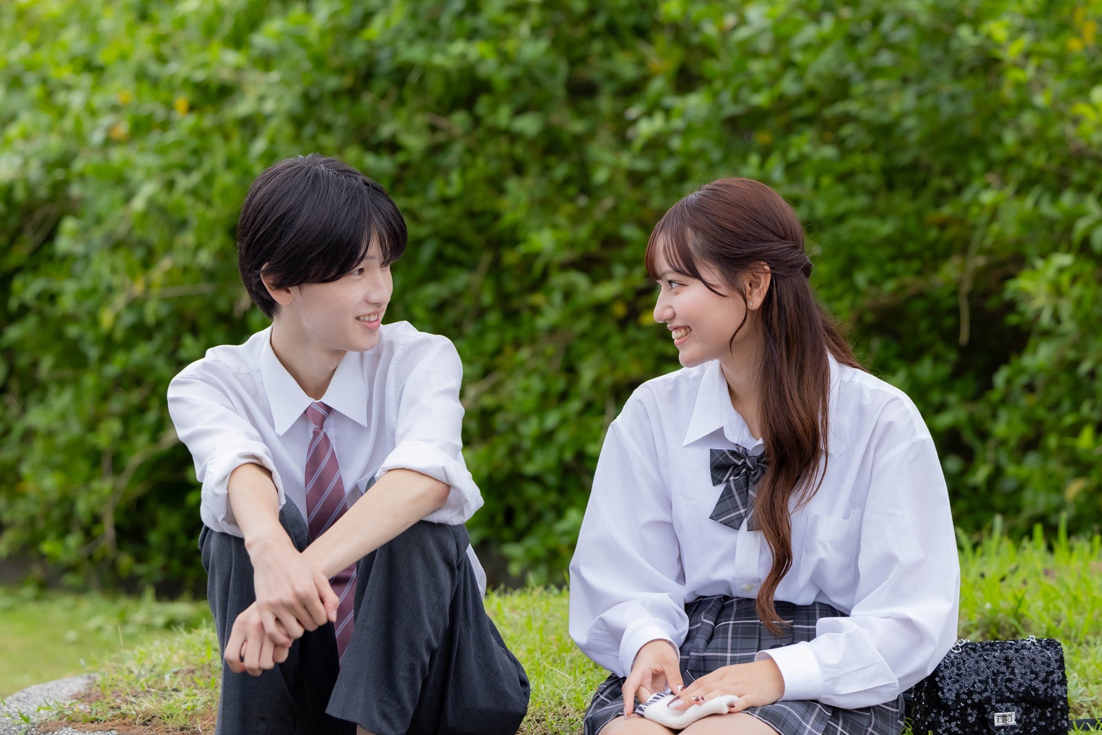 はると、かずな「今日、好きになりました。冬休み編2024」（C）AbemaTV, Inc.