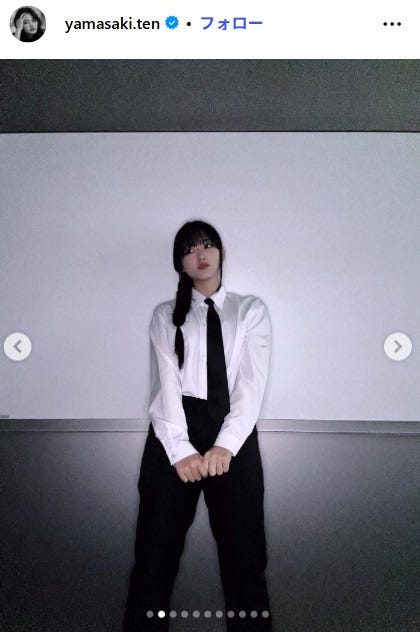 山崎天Instagramより