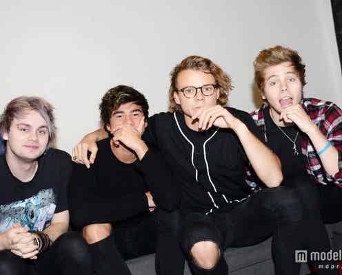 1Dの弟分「5SOS」、初来日でファンに感謝「大好き」「また絶対戻ってくる」 世界で人気の魅力とは