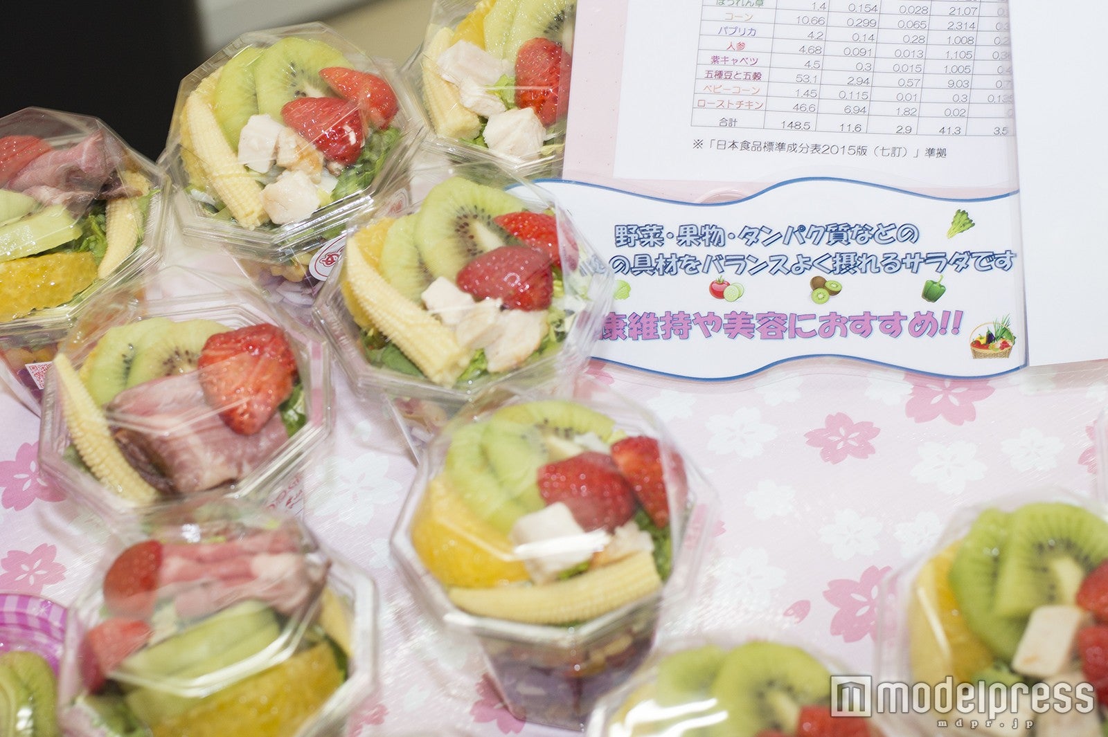 パワーサラダ （C）モデルプレス