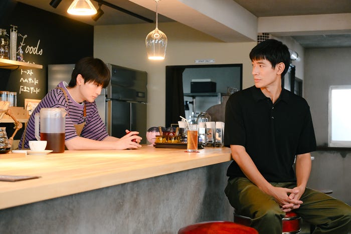 高橋文哉、中島歩「Tシャツが乾くまで」第8話(C)TBS