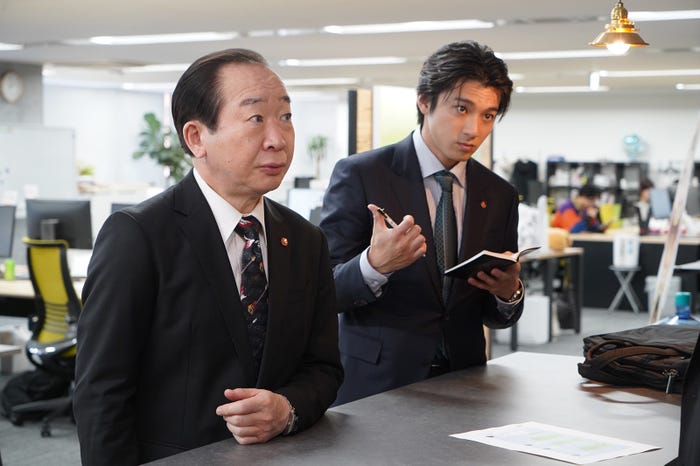 中村梅雀、山田裕貴(C)テレビ朝日