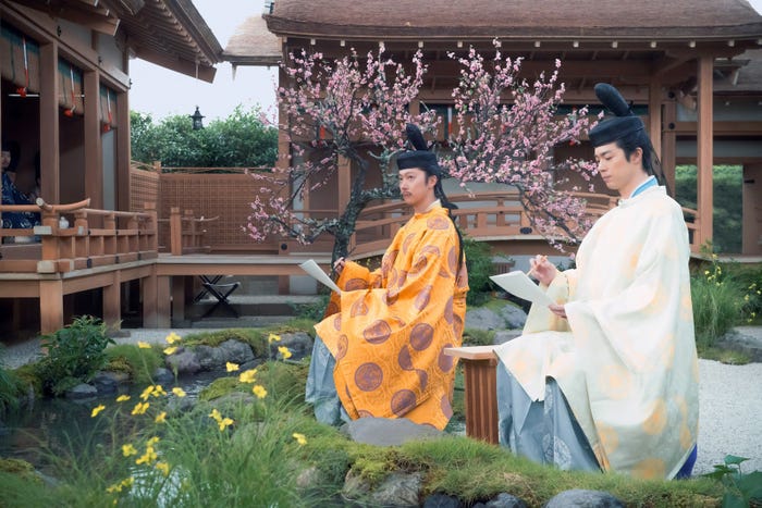 金田哲、渡辺大知「光る君へ」第34話(C)NHK