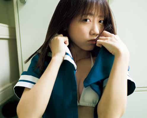 注目の美少女・ニジマス来栖りん、1stメジャー写真集で水着姿&ドキッとする表情<Lakka>