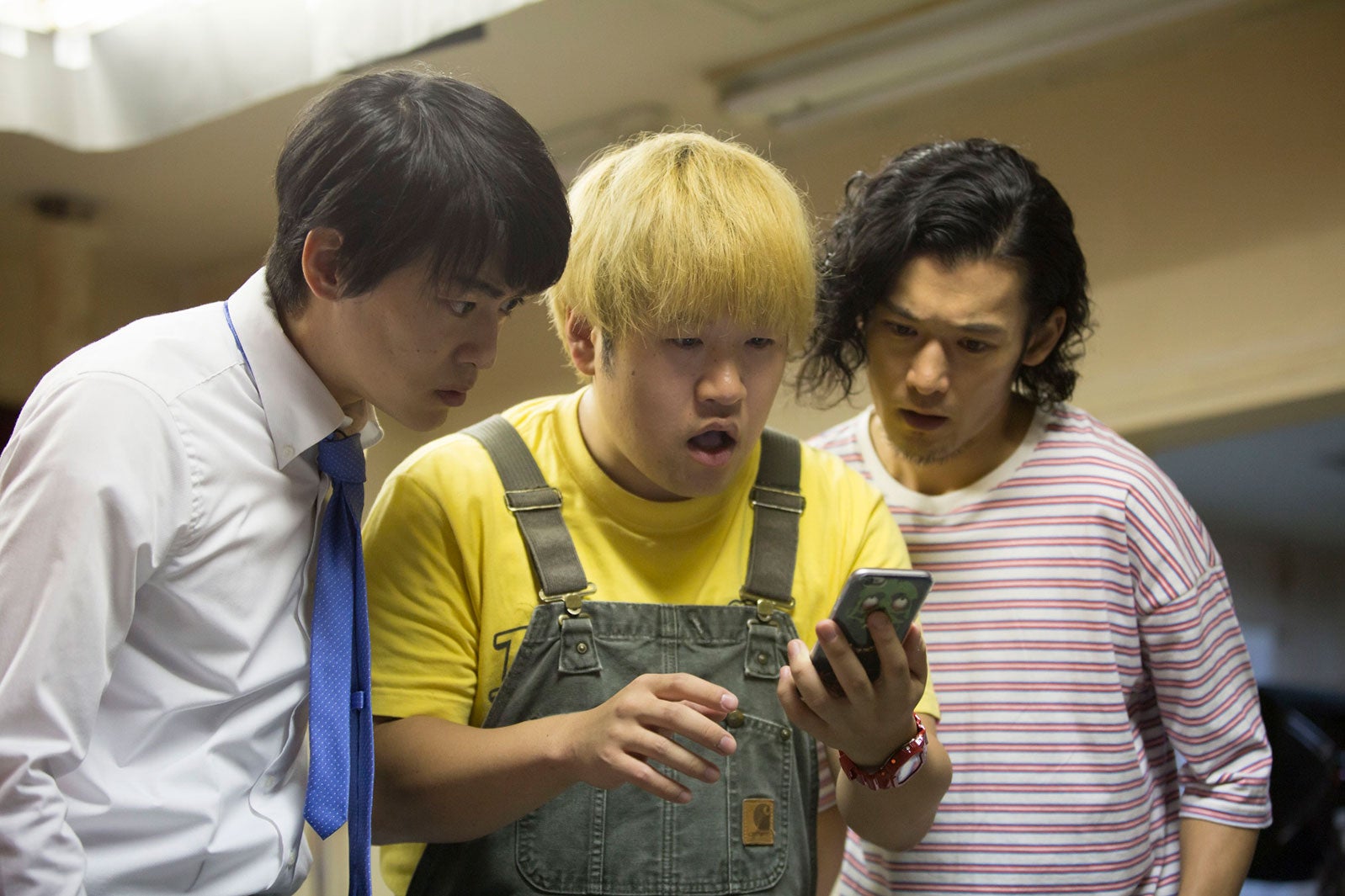 大東駿介、森田甘路、淵上泰史／「フリンジマン ～愛人の作り方教えます～」第9話より（画像提供：テレビ東京）