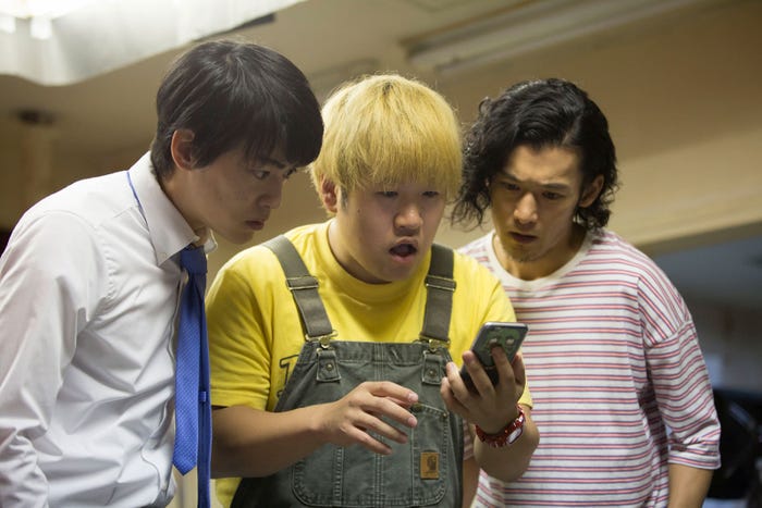 大東駿介、森田甘路、淵上泰史/「フリンジマン ~愛人の作り方教えます~」第9話より(画像提供:テレビ東京)