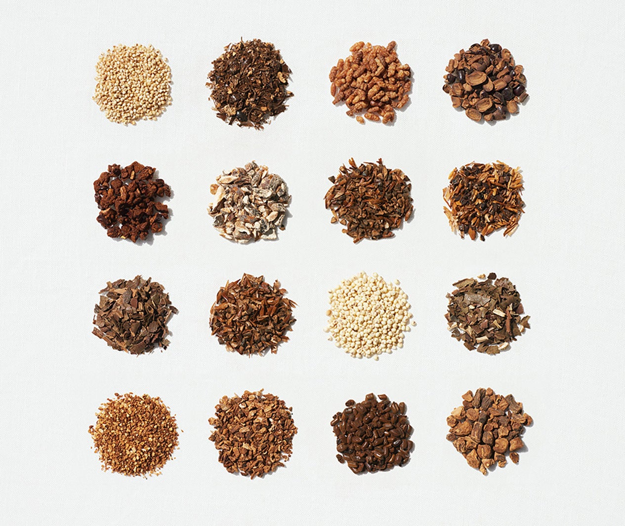 ポップアップショップ・十六茶 presents「16CHA FOR YOU」茶葉（提供写真）