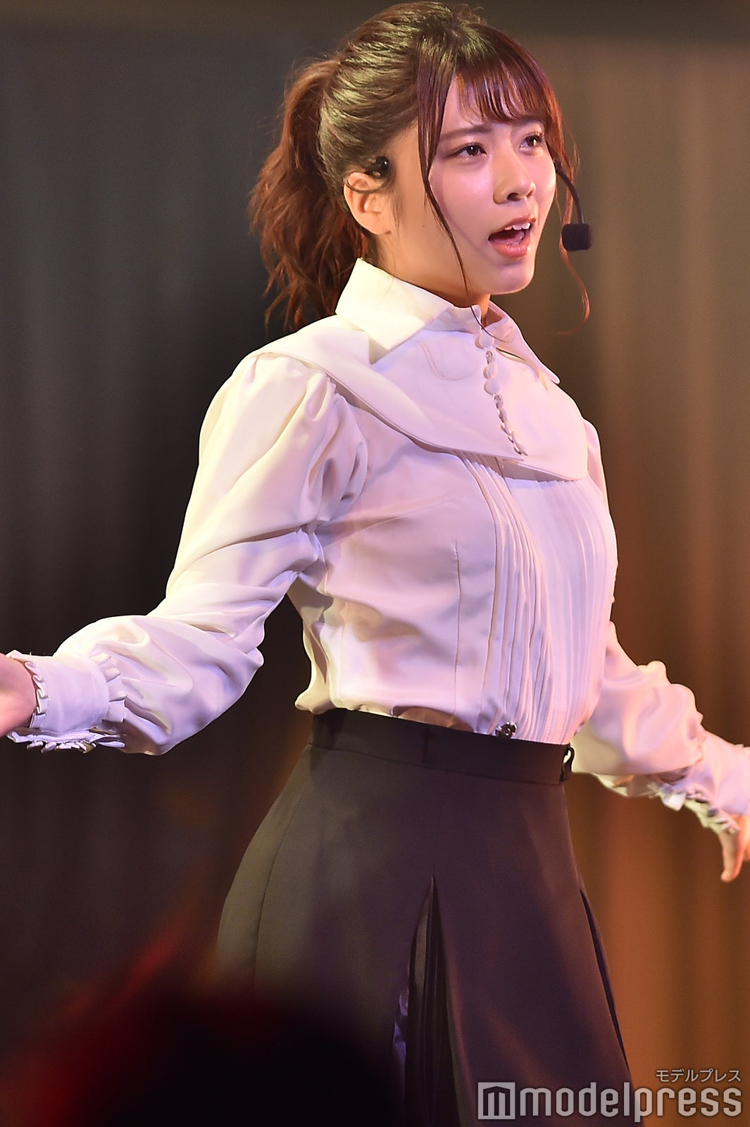 清水麻璃亜「AKB48 チームB単独コンサート～女神は可愛いだけじゃない～」 （C）モデルプレス