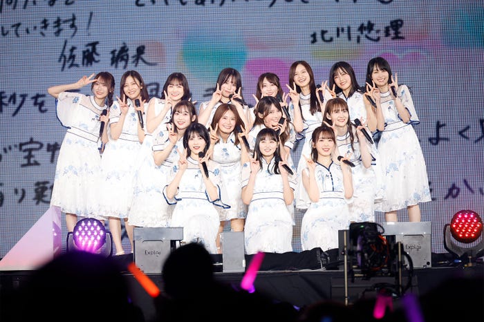 「11th YEAR BIRTHDAY LIVE」4期生公演の様子(C)乃木坂46LLC