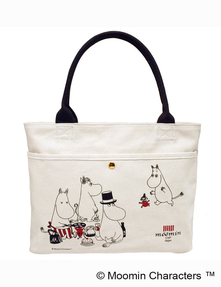 ファスナー付きトートバッグ1200＄（台湾ドル）（台湾ドル）（C）Moomin Characters