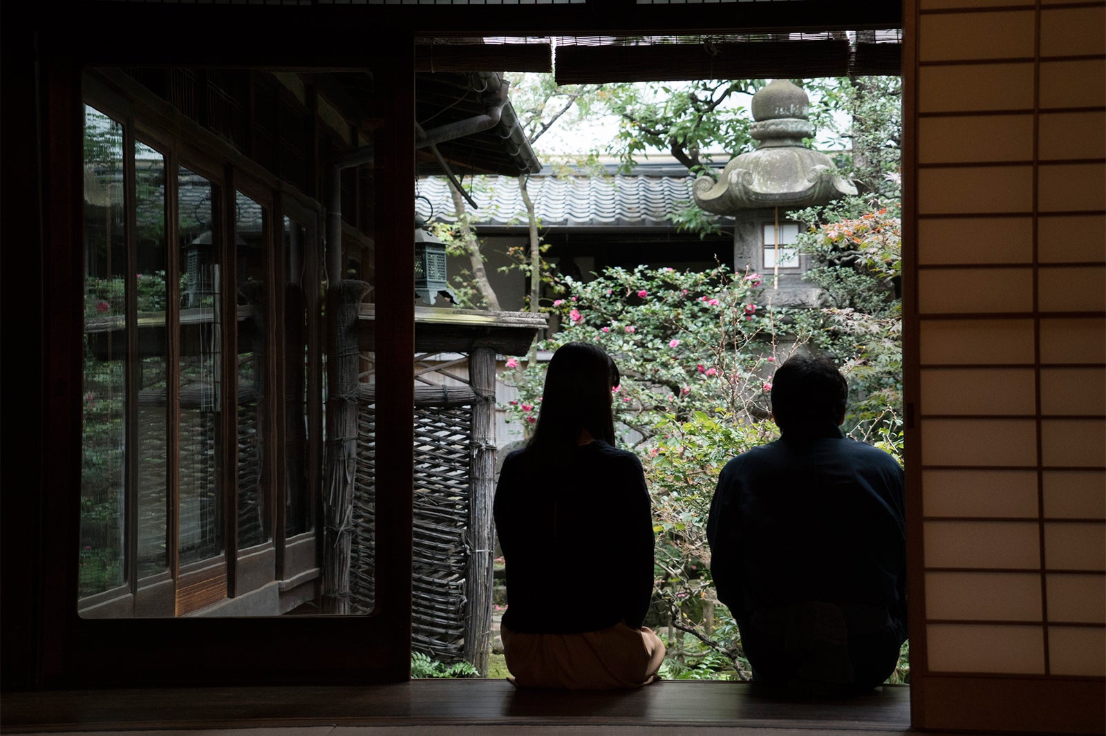 町家でのワンシーン