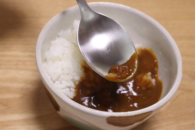 ダイソーの松坂牛カレーの具