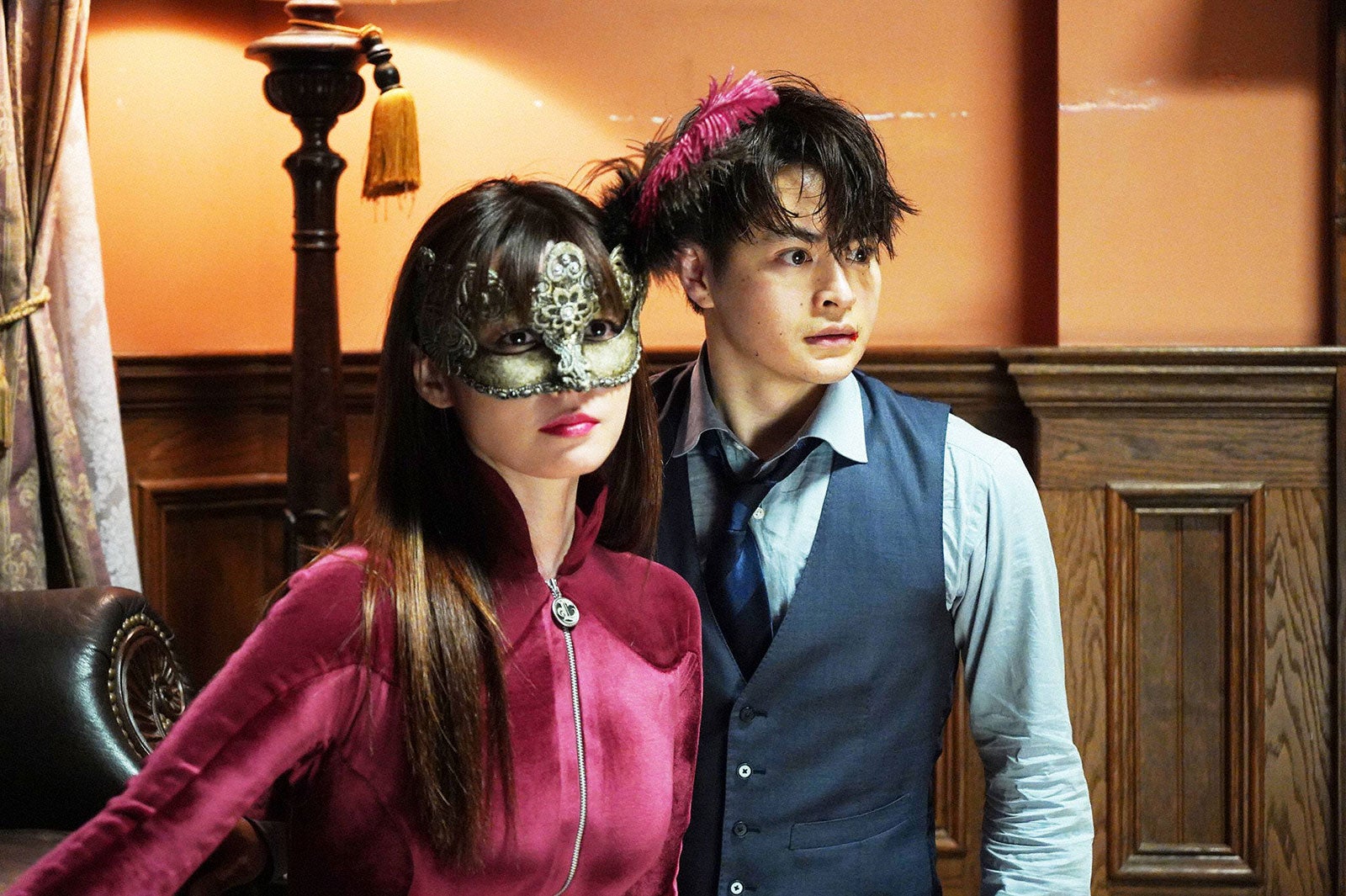 深田恭子、瀬戸康史（C）フジテレビ