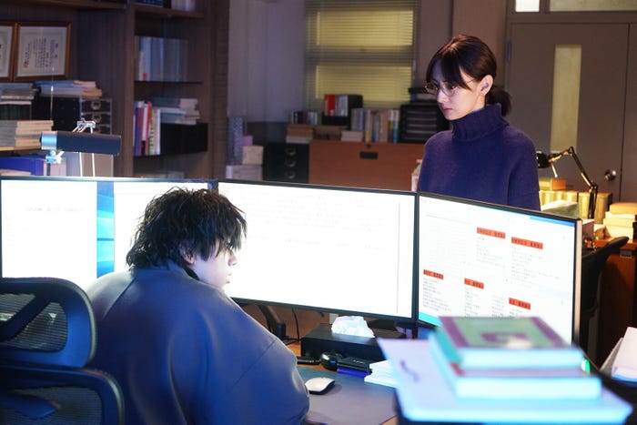 山田裕貴、北川景子 「女神の教室~リーガル青春白書~」第6話より(C)フジテレビ