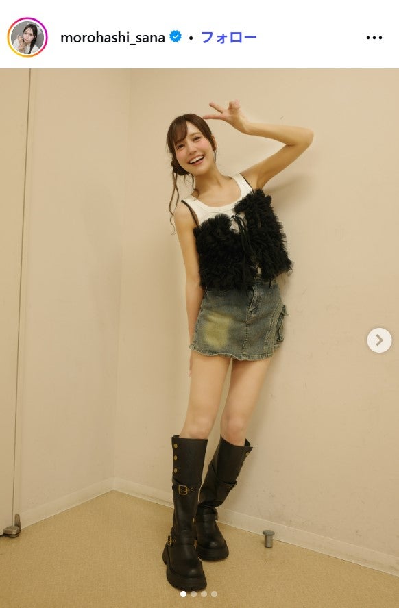 諸橋沙夏Instagramより